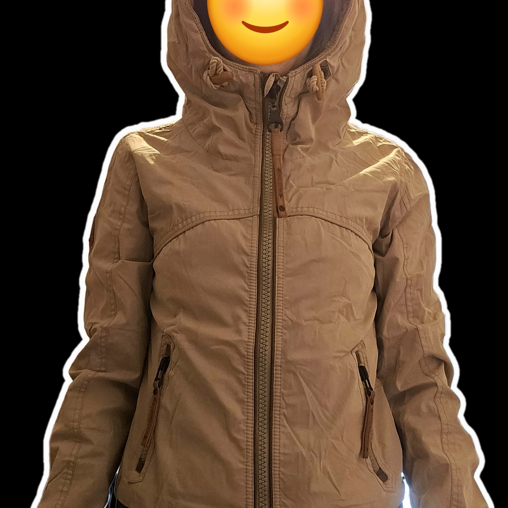 Naketano Tan Hooded Jacket